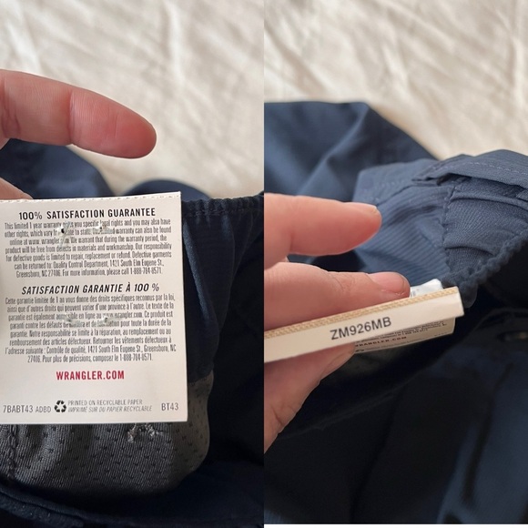 NWT Wrangler Authentics Men’s Performance Utility Shorts 44 - Picture 11 of 13